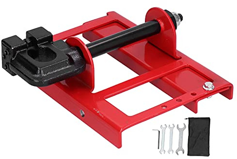 Rjrjc Motosierra, minifresadora Vertical portátil para Madera con Estructura de Acero Resistente, Ideal para Aficionados a la carpintería y leñadores Profesionales.