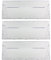 Spares2go Plastic Drawer Flap Front Handle for Indesit CA55 CAA55 NCA55 Series Fridge Freezer (Pack of 3)