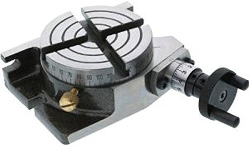Table rotative 7,6 cm - 75 mm - Pour fraisage - Table rotative de qualité supérieure à profil bas