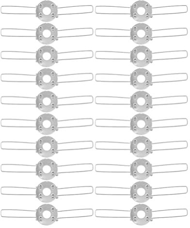 EXCEART 30 Pezzi Clip a Molla per Paralume, Fibbia per Lampade da Soffitto E Lampadari, Facile Installazione E Fissaggio Sicuro, Accessori per Illuminazione Fai-da-Te