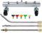Pro-Kleen Chassis Cleaner and Lance Compatible with Nilfisk C Range Pressure Washers with 5 Spray Jet Adaptors - Underbody Undercarriage