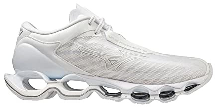 Mizuno Wave Prophecy 12 Straßenlaufschuhe für Männer Weiß 42 EU