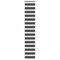 vidaXL Zebrarollo Schwarz 50x200 cm Stoffbreite 45,9 cm Polyester, Zebra-Rollo, Doppelrollo, Zebra-Jalousie für Fenster, Doppelrollo, Zebra-Rollo