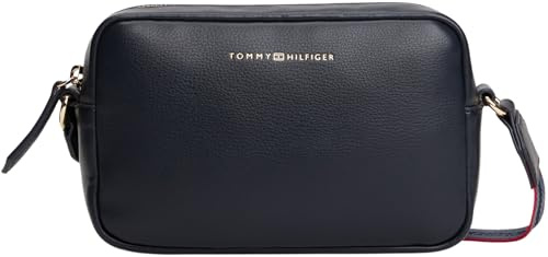 Tommy Hilfiger Th Logotape Aw0aw17689 Crossover, borsa da donna, taglia unica, Blu (Blu Spaziale), One Size