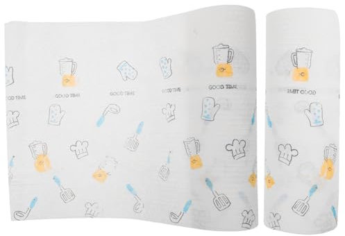 HOUDERCO 2rotoli Panni Assorbenti Per Lavare Piatti Da Stracci Multiuso Non Per Cucina Facile Da Pulire e Riutilizzare Per Utensili e Superfici Domestiche