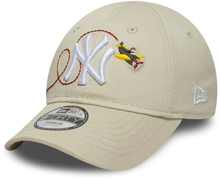New Era New York Yankees MLB Plane Icon 9Forty Toddler Casquette pour Jeunes Enfants Beige