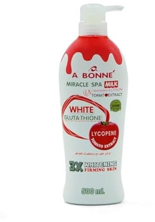A Bonne' Miracle Spa Milk Tomato Extract Mixed UV Whitening Lotion 500ml