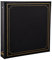 ARPAN Grand Album pour 500 Photos 15,2 x 10,2 cm Couverture rembourrée dorée Noir 34 x 4 x 33 cm