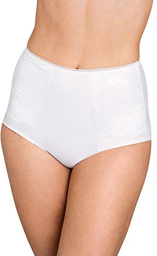 Miss Mary of Sweden Lovely Lace Miederhose 40 Weiss