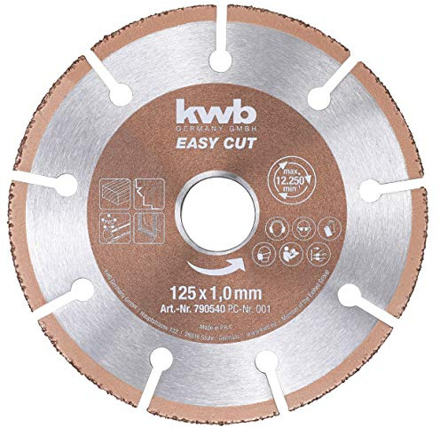 kwb - DISCO DE 125MM PARA MADERA Y MADERA CON CLAVO