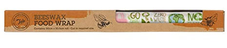 Tala Reusable Bees Wax Wraps, Zero Waste Patterned Design, Can be cut to size, Measuring 90cmx30.5cm