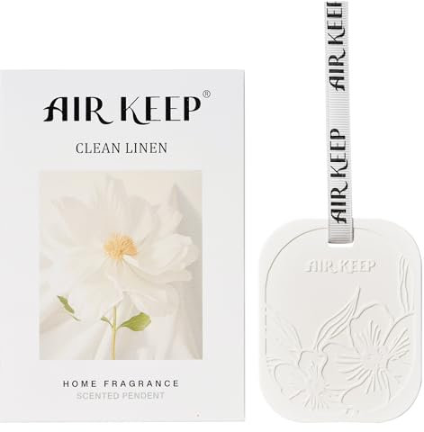 Airkeep Auto Duft Frischer Leinen, Duftsäckchen Kleiderschrank für Schubladen und Schränke Raumduft Auto-Duft Geschenke für Männer Frauen
