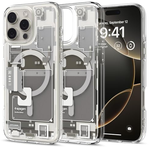 Spigen Ultra Hybrid Zero One MagFit Case for iPhone 16 Pro Max [MagSafe Compatible] [Military-Grade Drop Protection]