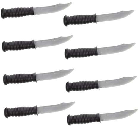 ifundom 8pièces Couteaux Jouets Décoratifs pour Halloween Accessoires De Fête Effrayants pour Garçon Fille Et Adultes