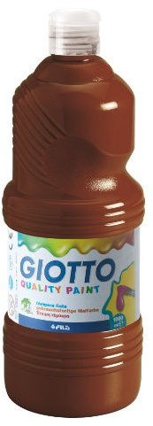 GIOTTO Tempera Pronta 533428-1000 ML - Marron foncé