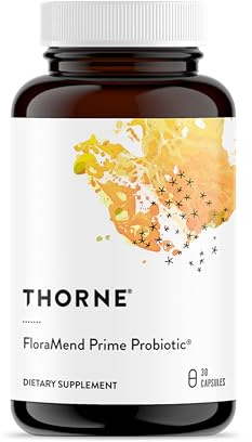 Thorne Flora Prime - Shelf Stable and Stomach Acid-Resistant Blend - 30 Capsules