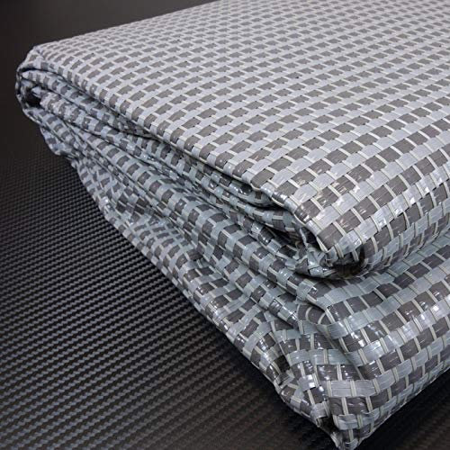 Schlauchland Outdoor Teppich Camping Matte ´´´odooro DURATEX 2,5m x 6m anthrazit-grau *** VIELE GRÖSSEN * 500 g/m² Zeltteppich Vorzelt Teppich Garten Spieldecke Wohnwagen Camper