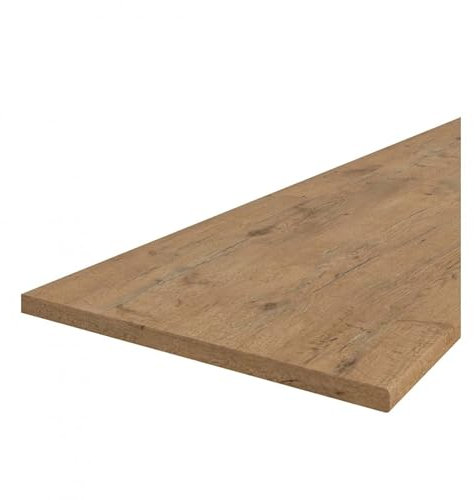 Arbeitsplatte 210 cm 38 mm Küchenzeile Küchenblock Eiche Lancelot Küche Vigo