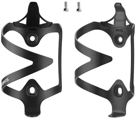 ROCKBROS Portabidón Bicicleta, Soporte Botella de Aluminio Ligero para MTB Bicicleta Carretera Ciclismo