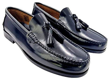 Marié shoes - Castellano BORLAS Suela Cuero Negro - 41, Negro