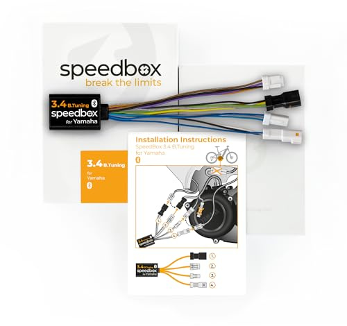 SpeedBox 3.4 B.Tuning kompatibel mit Yamaha E-Bikes Wabasch oder Crosscore RC/E-Bike Tuning-Chip mit Bluetooth/SpeedBox App