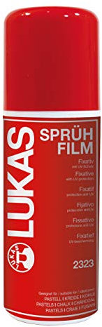 LUKAS Malmittel für die Pastellmalerei - Fixativ (Spray) in 150 ml, K23230150