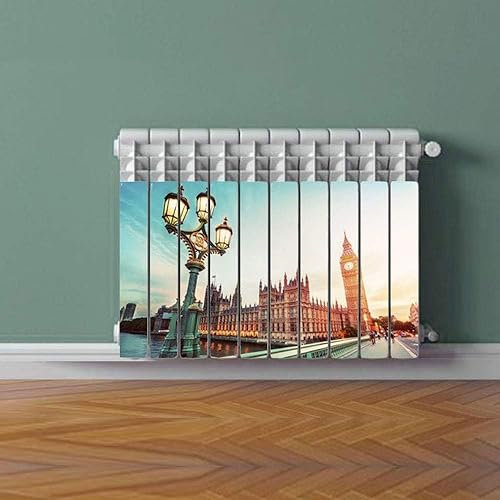 Termosifone LONDRA Rivestimento Adesivo Laminato Stickers Termosifone Wrapping Interior Design