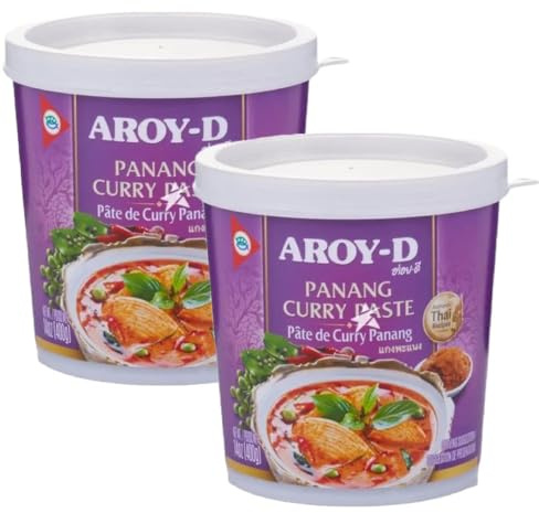 AROY-D Thai Panang Curry Paste Tub (Pack of 2)