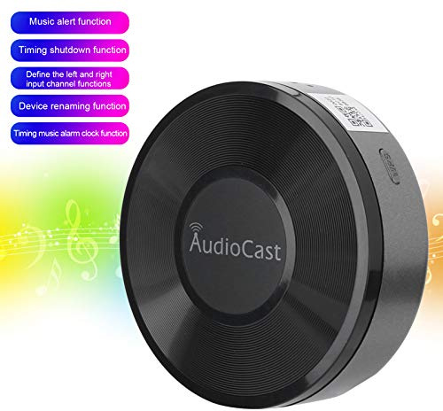 WiFi Trådlös Musikadapter DLNA Airplay HIFI-musikmottagare Som Stöder Streaming Av Ljud Till Högtalarsystem över WiFi-nätverk Från Mobila Enheter, Stöds för Flera Rum
