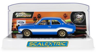Scalextric C4677 Ford Escort MK1- Fast and Furious Edition, Slot Cars - Street & Rally, for ages 8+
