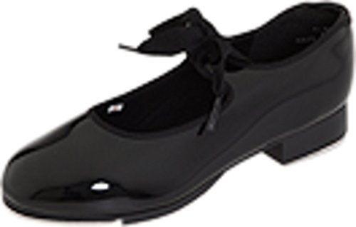 Capezio Donna Jr. Tyette Tap Shoe (N625) -Black Padrino -7,5W, Black Patent, 7.5W