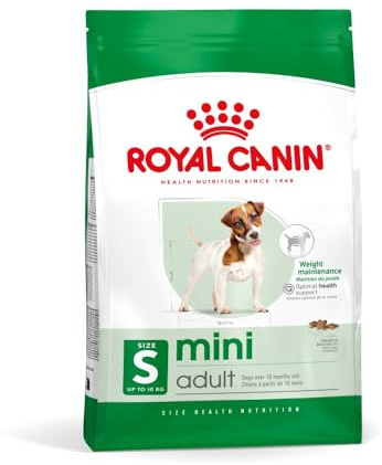 Royal Canin Mini Adult | 800 g | Alleinfuttermittel für Hunde kleiner Rassen | Omega -3 Fettsäuren für Haut und Fell | Abgestimmter Energiegehalt und angepasste Krokettengröße