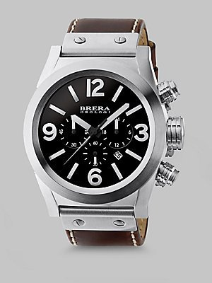 Brera Orologi Herrkronograf klocka evig - Bretc01 trendig kod BRETC01