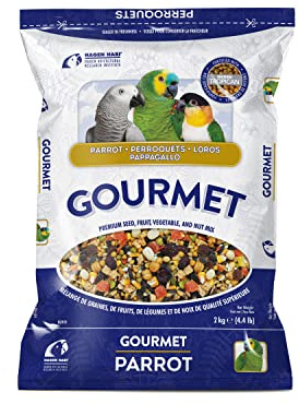 Hari Gourmet Seed Mix for Small Parrots, 2kg, Premium Gourmet Blend for Complete Small Parrot Nutrition
