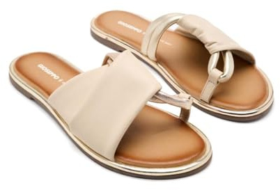 GIOSEPPO Damen Whately Flache Sandale, Elfenbein, 39 EU