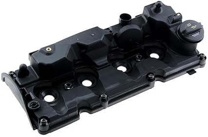 Tapa de válvula con junta Compatible con A3 Q3 Q5 TT Be-et-le Go-lf Pa-ss-at Ti-gu-an Ca-ddy Je-tta Sh-ar-an 1.6 TDI 2.0 TDI 03L103469AD 03L103469S 04L103469
