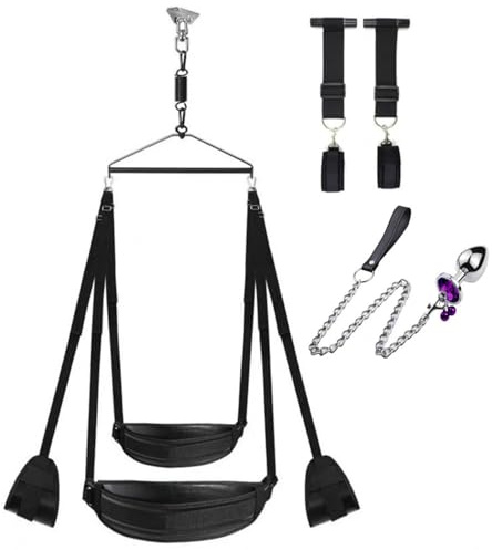 Cugzue Balançoire Taille réglable adaptée à la Plupart des Personnes,Swing4