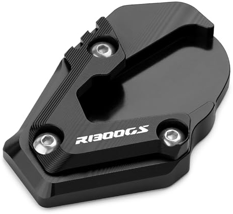 CXEPI Compatible avec R 1300 GS 2024 2025 Moto Support de Plaque de Support de Béquille Latérale Plaque Agrandir Pad pour R1300GS Adventure 2024 2025