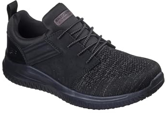 Skechers herr DELSON 3.0 OTERON sneakers arbetssko 200291EC BLK svart