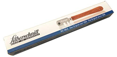 Silberschnitt Stahl Glasschneider - 6 Räder