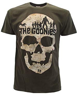 The Goonies Original Goonies Film Cult 1985 T-shirt, gRÖN, L