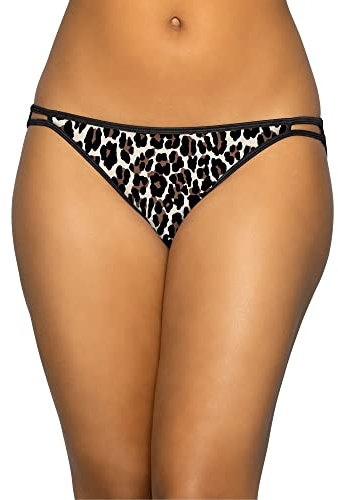 Vanity Fair Women's Illumination Bikini Panty 18108 Underwear, Modern Leopard Print, Large/7