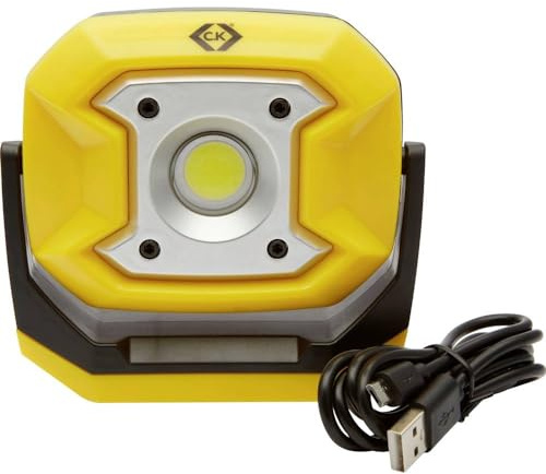 C.K T9735USB 10W uppladdningsbart LED-sidolampa