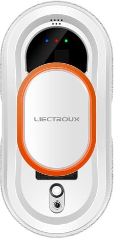 LIECTROUX HCR-09 Robot Rondella di Vetri Strada AI, telecomando, Protezione Spegnimento Tensione inverter, Corda di sicurezza Solida