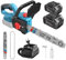 Tronçonneuse a Batterie 12 Pouces, Mini Tronconneuse a Batterie Sans Balais 1000 W, Tronçonneuse Électrique avec Batterie 8000mAh, Tronconneuse pour L'élagage des Branches, La Coupe du Bois
