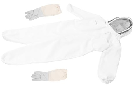 Yardwe Tute Da Apicoltore Giacca Da Apicoltore Con Velo Attrezzatura Per Apicoltura Forniture Per Apicoltura