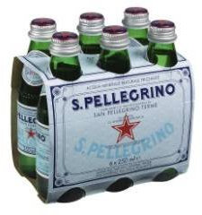 San Pellegrino Glass Bottled Water (6 x 25cl)