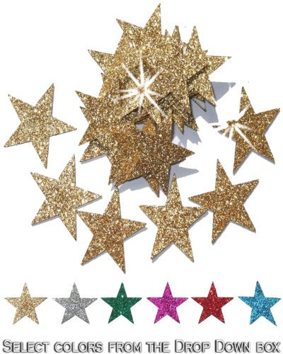 Crystal Rus Gold Schneeflockenaufkleber Deko | 48 Stk. | 25 mm | Aufkleber Schneeflockenaufkleber für Textilien | Weihnachten fensterbilder Winter