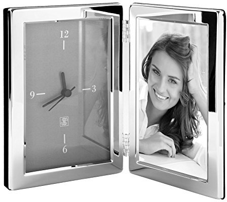 Fink Classic Rahmen,Uhr,versilbert 10x15cm AS