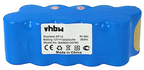vhbw batteria compatibile con Gardena TL 21, THS 42, TL 18 cesoie 3000mAh 12V NiMH